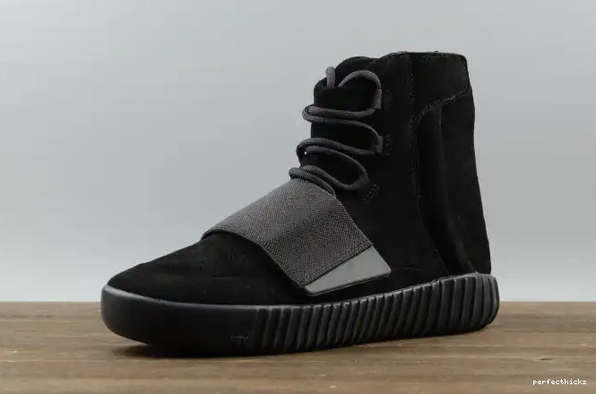 BB1839 Triple Yeezy Adidas Cblack Black Boost 750 0603